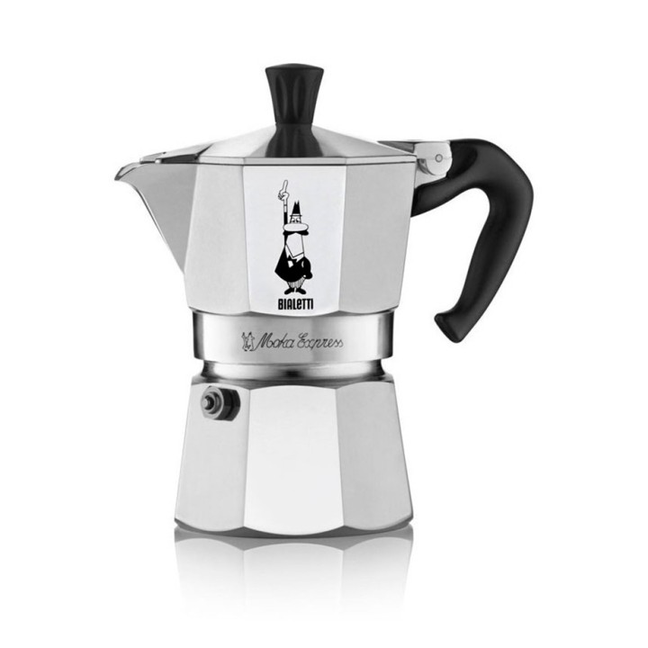 Bialetti Moka Express 3 Kop. Espressokande Alu Inkl. Bialetti Perfetto Moka Classico Malet kaffe 250g Bialetti Moka Express 3 Kop. Espressokande Alu Inkl. Bialetti Perfetto Moka Classico Malet kaffe 250g