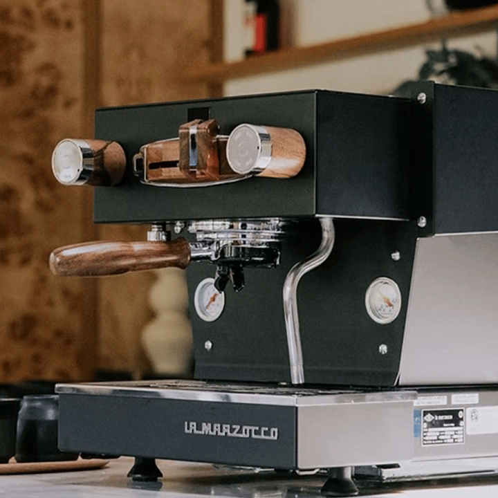 La Marzocco Portafilter Double Spout Valnød La Marzocco Portafilter Double Spout Valnød