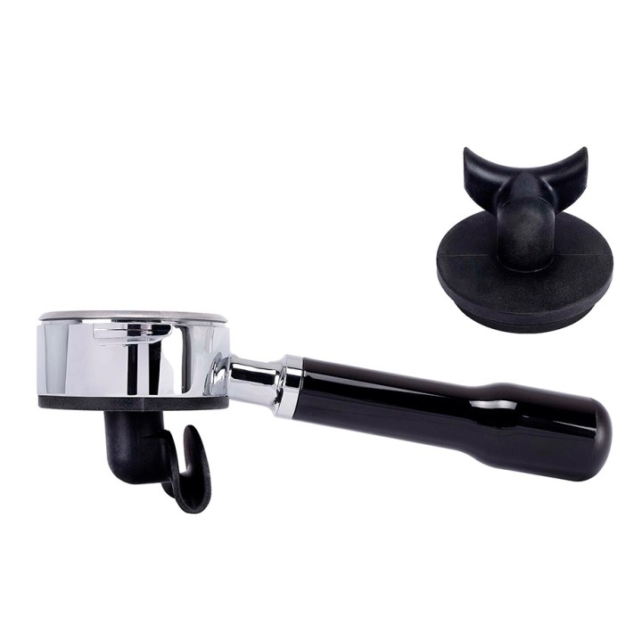 Profitec RIDE Espressomaskine Inkl. Eureka Mignon Libra Chrome/Mat Sort Espressokværn, Knockbox & Mælkekande 0,5L