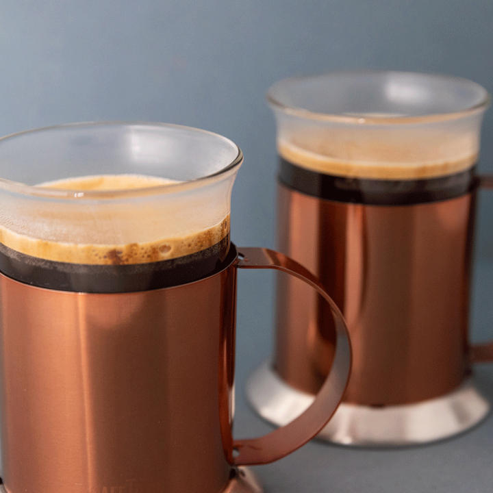 La Cafetière Krus 30 cl 2 Stk Kobber La Cafetière Krus 30 cl 2 Stk Kobber