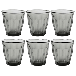 Duralex Picardie Caféglas 25 cl 6 Stk Grå Duralex Picardie Caféglas 25 cl 6 Stk Grå