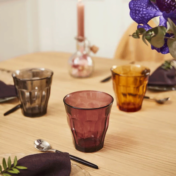 Duralex Picardie Caféglas 25 cl 4 Stk Lilla Duralex Picardie Caféglas 25 cl 4 Stk Lilla