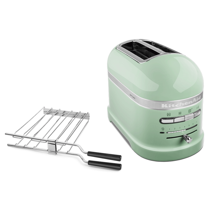 KitchenAid 5KMT2204EPT Artisan Brødrister 2 Skiver Pistacie Grøn KitchenAid 5KMT2204EPT Artisan Brødrister 2 Skiver Pistacie Grøn