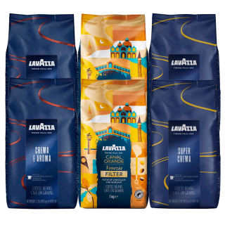 Lavazza Mixpakke 6kg Hele kaffebønner Lavazza Mixpakke 6kg Hele kaffebønner