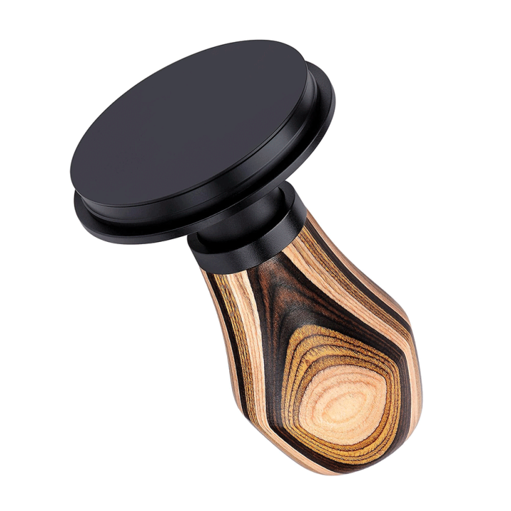Normcore V4 Tamper med Fjeder & Titaniumsbelægning 58 mm Flerfarvet Træ