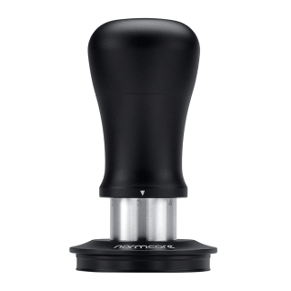 Normcore V5 Tamper med Fjeder & Titaniumsbelægning 58 mm Sort