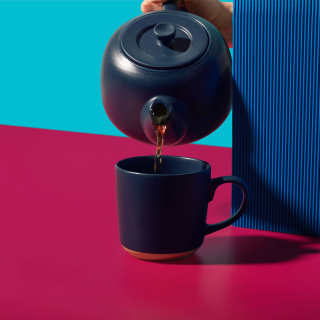 La Cafetière 0,6 L Tebrygger Navy