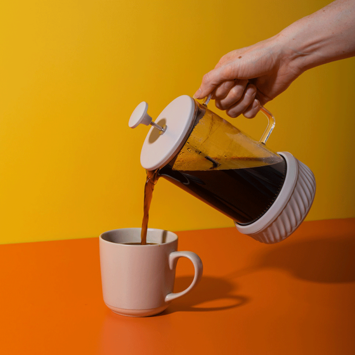 La Cafetière Zero 3 Kop. Stempelkande Latte La Cafetière Zero 3 Kop. Stempelkande Latte