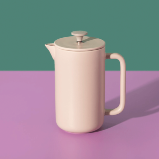 La Cafetière Arezzo 8 Kop. Stempelkande Latte