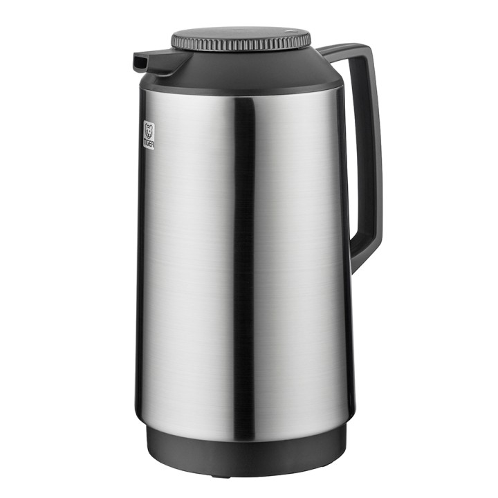 Tiger Thermos jug - Matte steel