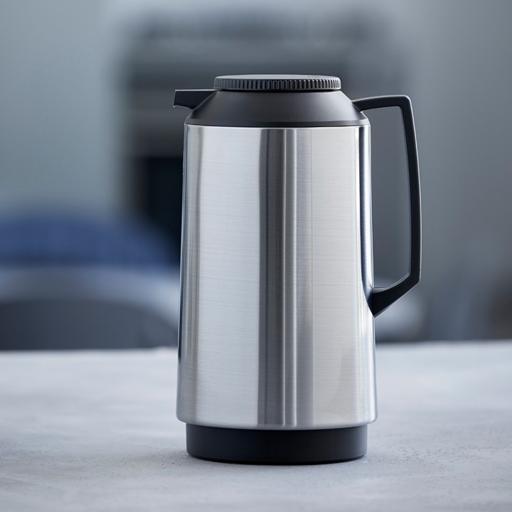 Tiger Thermos jug - Matte steel