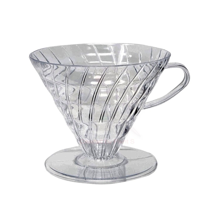Hario Cup Dripper V60 Clear Plastic 1 Cup.