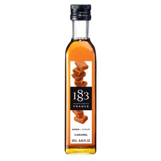 1883 Routin Caramel syrup - Delicious syrup for coffee