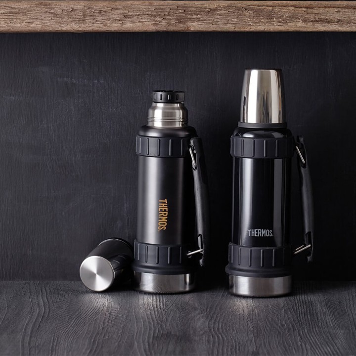 Thermos Work Insulated Bottle 1.2 L Black