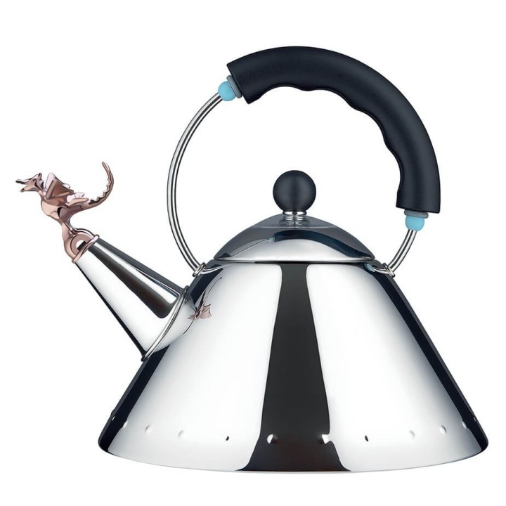 Alessi 9093 Tea Rex Kettle Black