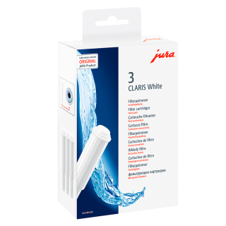 Jura Claris White limescale filter 3-pack