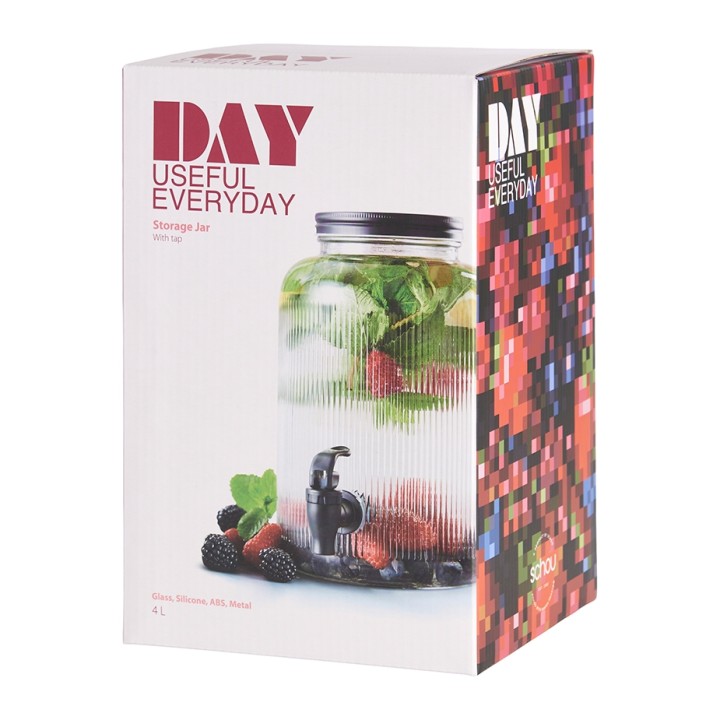DAY Useful Everyday Dispenser with tap 4 L