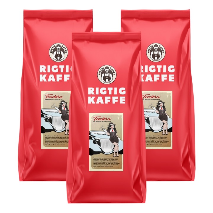 Rigtig Kaffe Teodora 3 kg