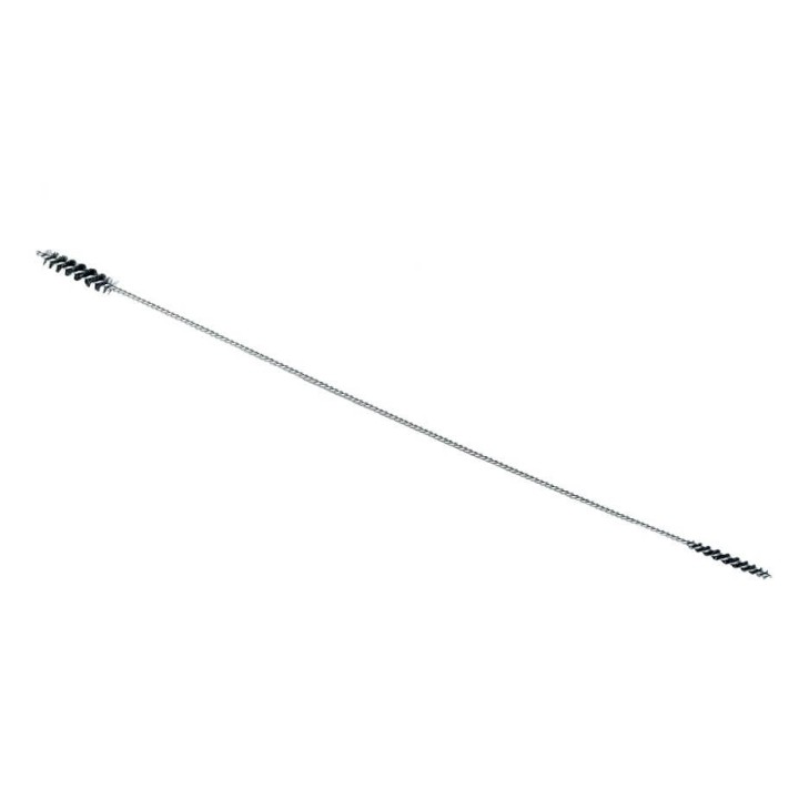 Cleaning brush for milk hoses.