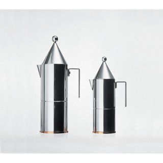 Alessi La Conica 6-Cup Espresso Pot Steel