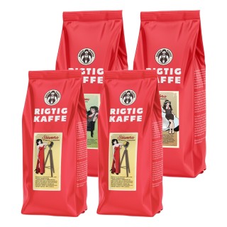 Rigtig Kaffe Mix pack 3kg Whole coffee beans