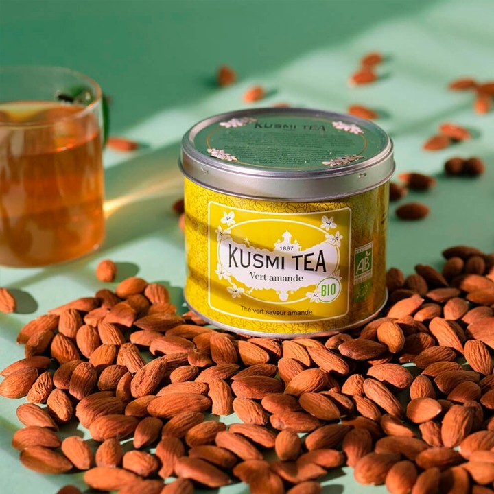 Kusmi Organic Almond Green Tea 100 g