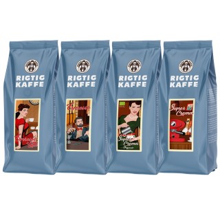 Rigtig Kaffe Blue Pack, 24 kg, Whole coffee beans