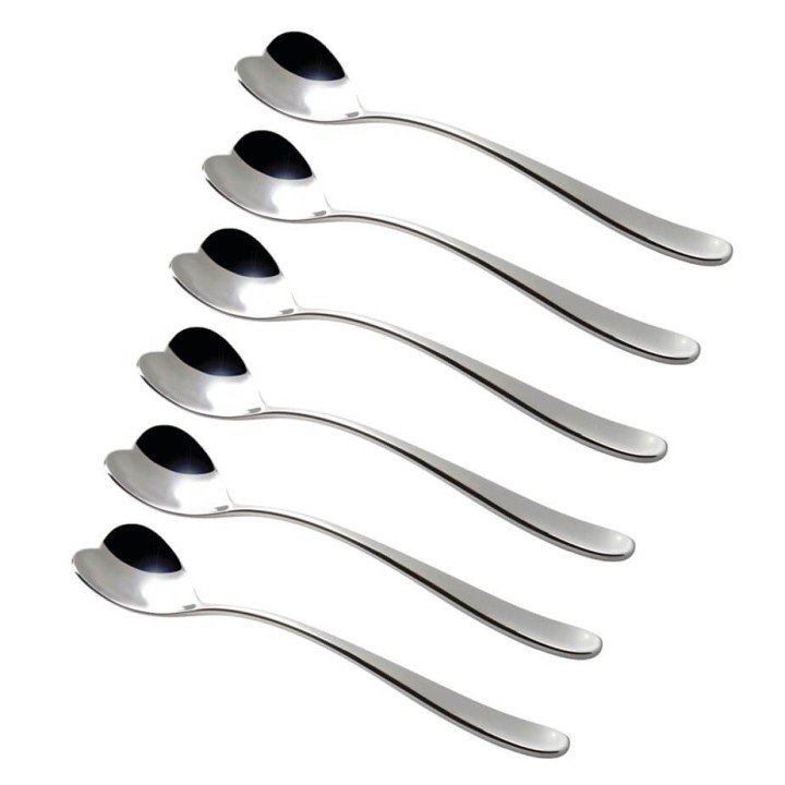 Alessi Heart-shaped latte spoons 6 pcs