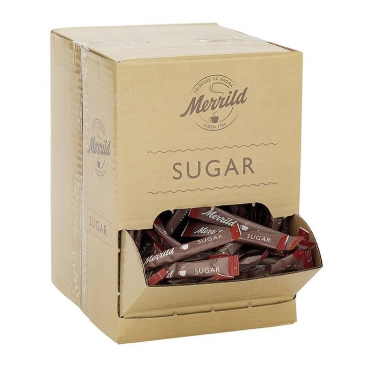 Merrild Sugar sticks 500 pcs