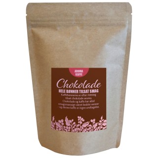 Chocolate-flavored coffee 225 g whole coffee beans