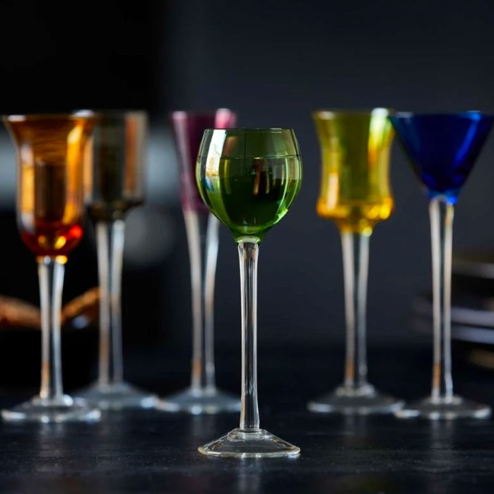 Lyngby shot glasses, 6 pcs