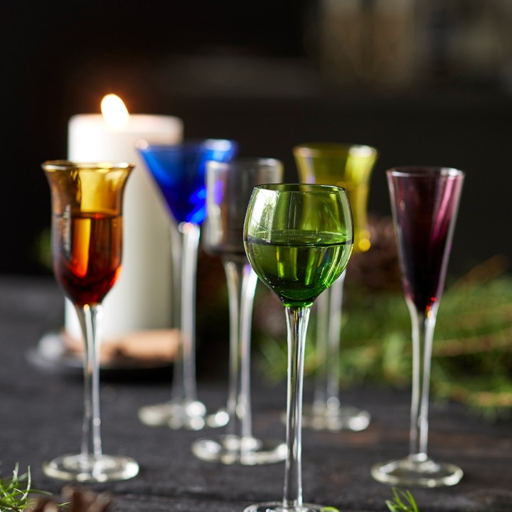 Lyngby shot glasses, 6 pcs