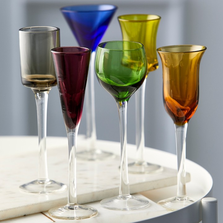 Lyngby shot glasses, 6 pcs