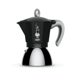 Bialetti Moka Induction 2-Cup Espresso Pot Black