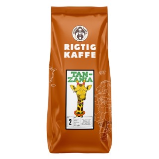 Rigtig Kaffe Tanzania No. 2 - 400g Whole Coffee Beans