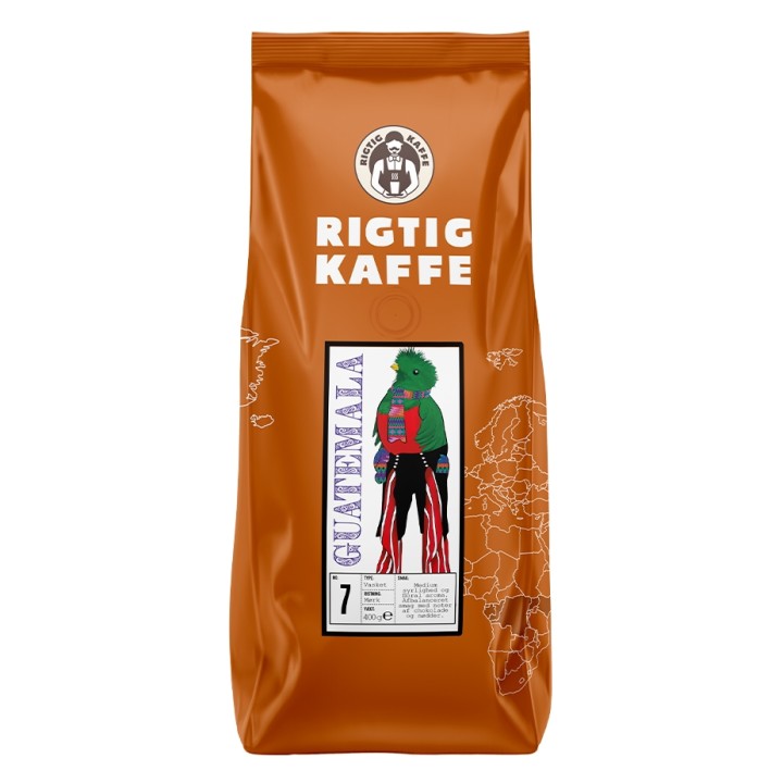 Rigtig Kaffe Guatemala No. 7 - 400g Whole coffee beans