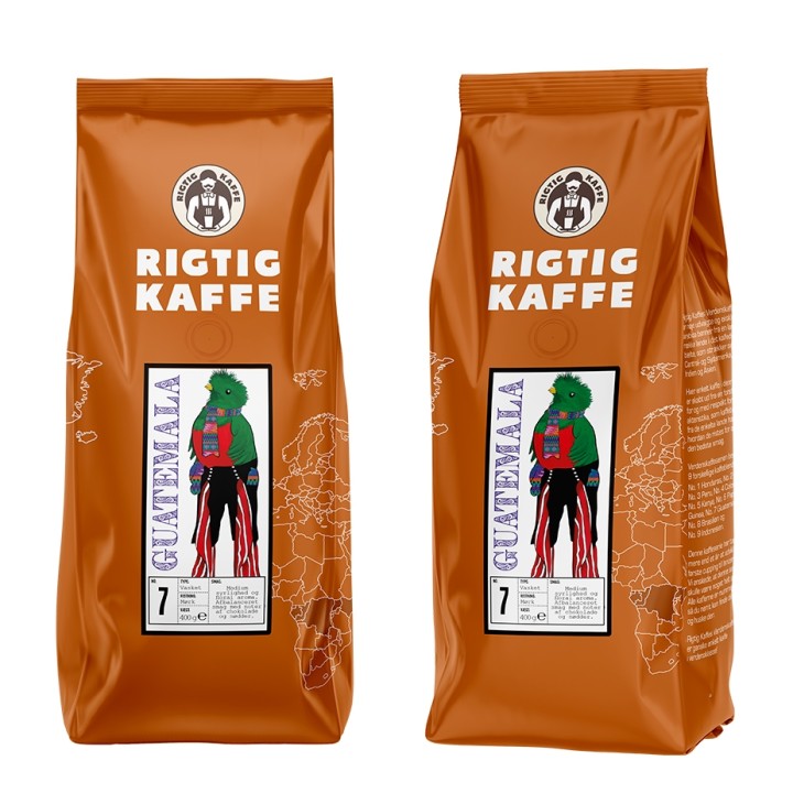Rigtig Kaffe Guatemala No. 7 - 400g Whole coffee beans