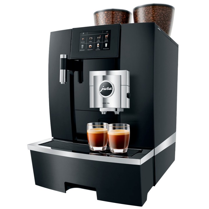 Jura Giga X8c (EB) Alu Black Espresso Machine Incl. Starter Pack