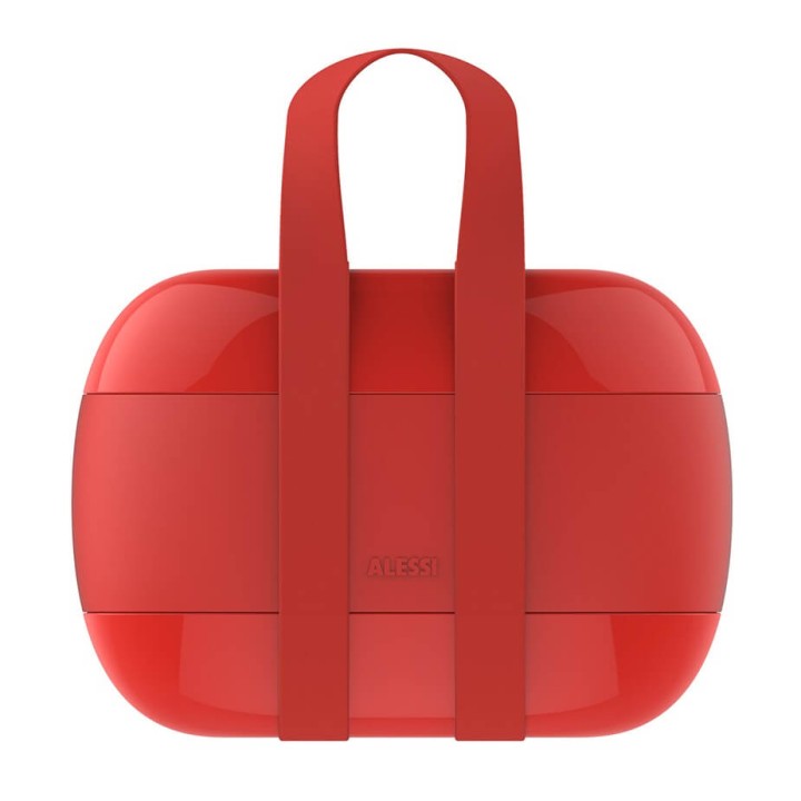 Alessi Lunch Box Red