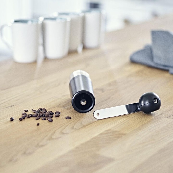 CrushGrind Colombia Travel Grinder Black/Steel