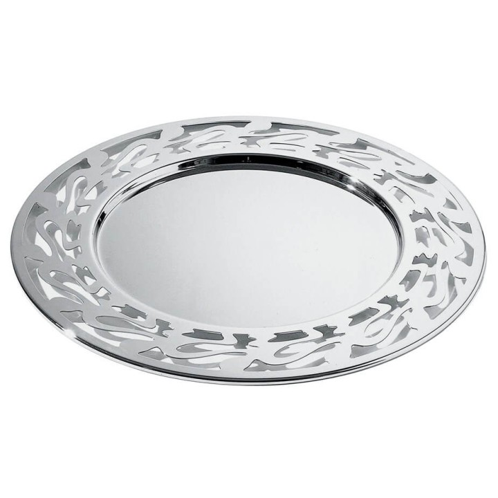 Alessi Ethno serving tray Steel
