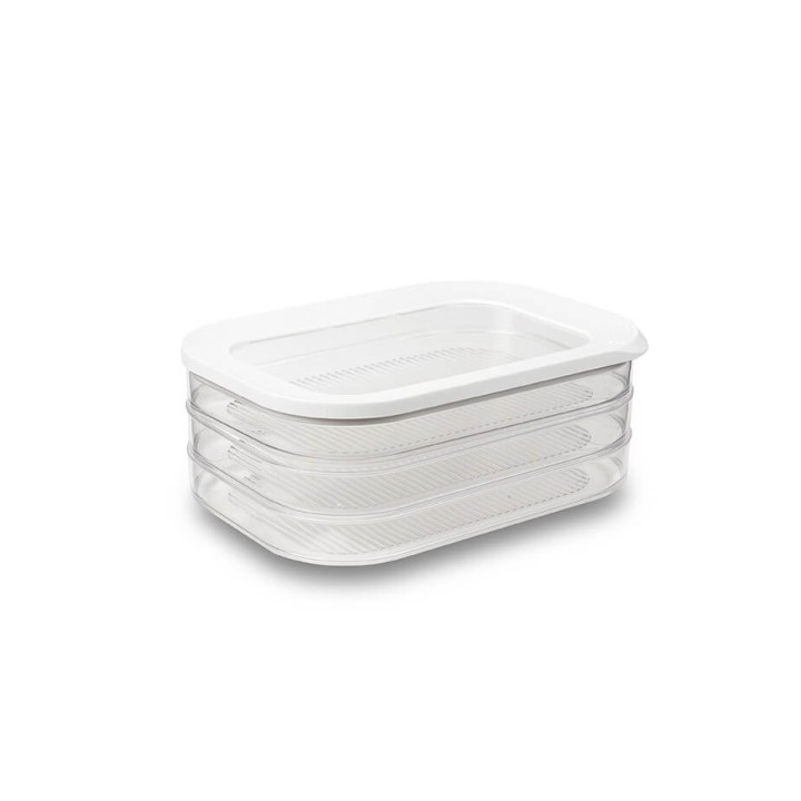Mepal Modula Storage Box 0.55 L 3 pcs. White