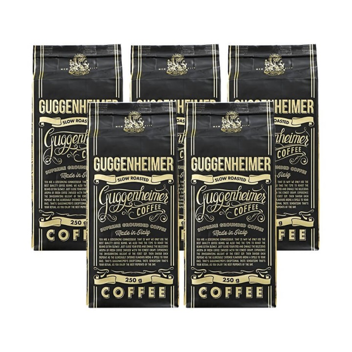 Guggenheimer Coffee Supreme 5x250g Ground coffee