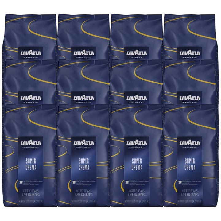 Lavazza Super Crema 12kg Whole coffee beans