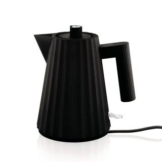 Alessi Plissé Electric Kettle 1 L Black