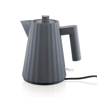 Alessi Plissé Electric Kettle 1 L Grey