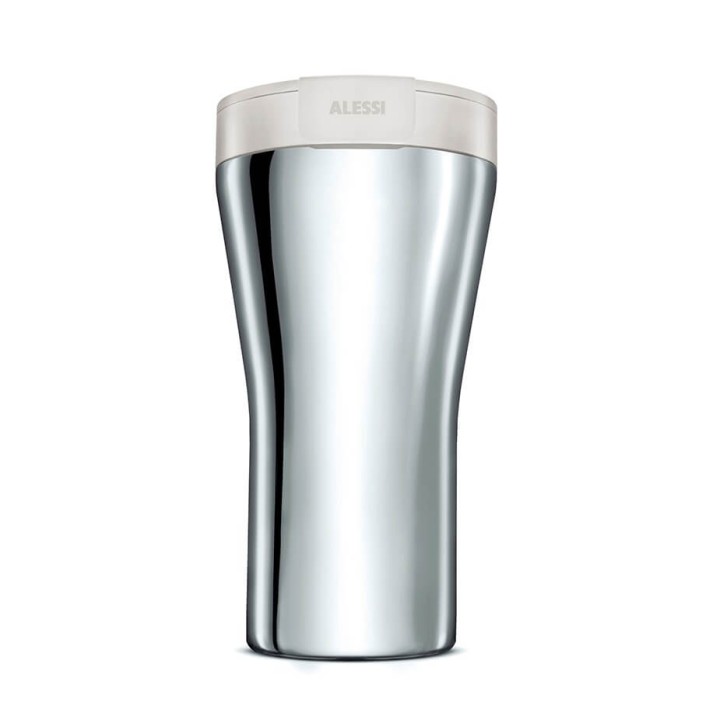 Alessi Caffa Travel Mug 0.4 L White