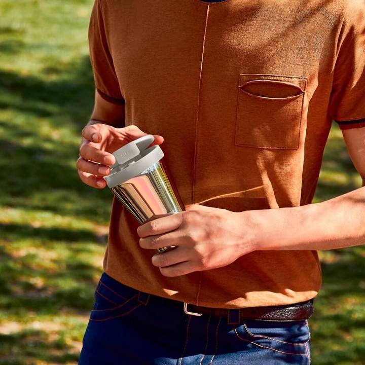 Alessi Caffa Travel Mug 0.4 L White