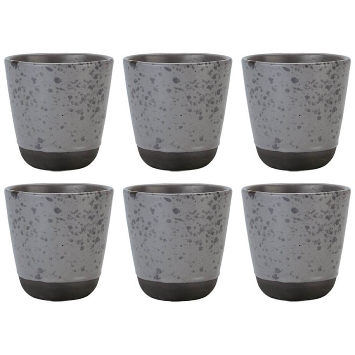 Aida RAW Mugs 30 cl 6 pcs Nordic Grey