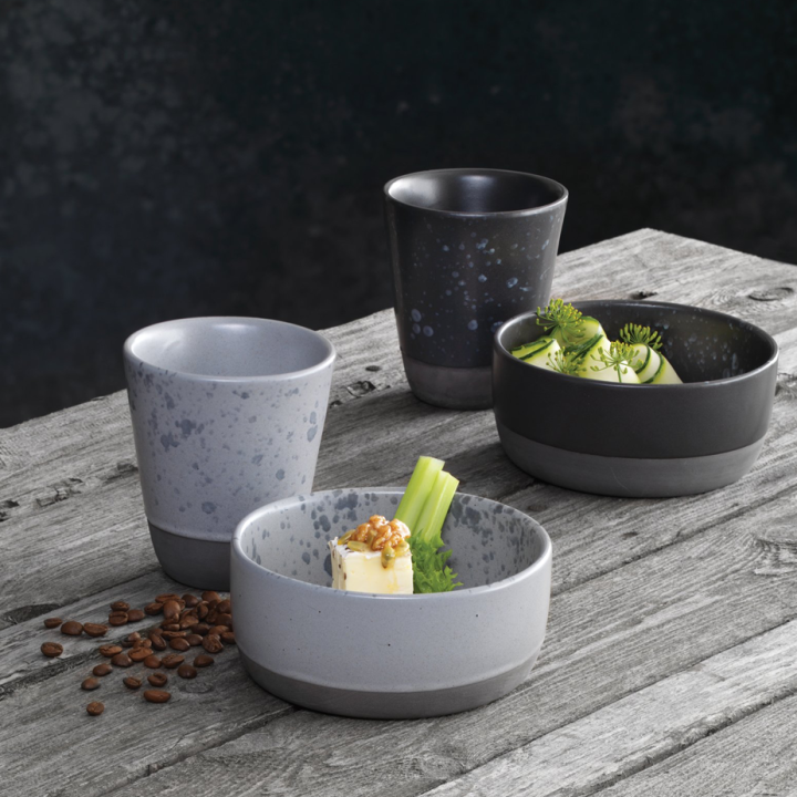 Aida RAW Mugs 30 cl 6 pcs Nordic Grey